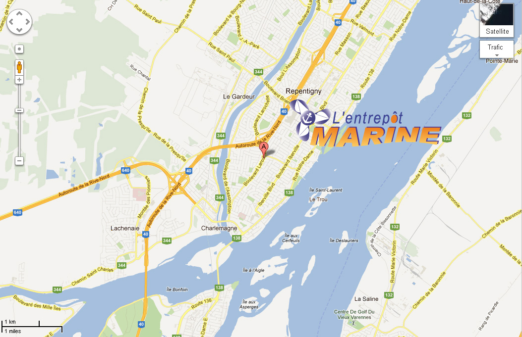 Carte Repentigny