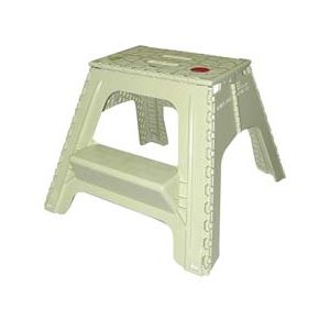 Tabouret pliant beige