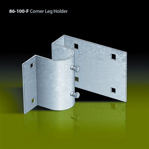 Support de poteau de coin intérieur.
