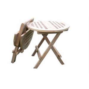 Table 100% bois teck