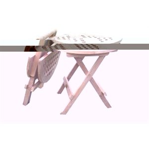 Table 100% bois teck