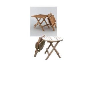 Table 100% bois teck